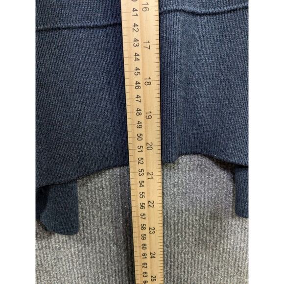 Poetry Open Cardigan Womens 10 Knit Unstructured Blazer Pockets Cotton Coatigan - Picture 9 of 12